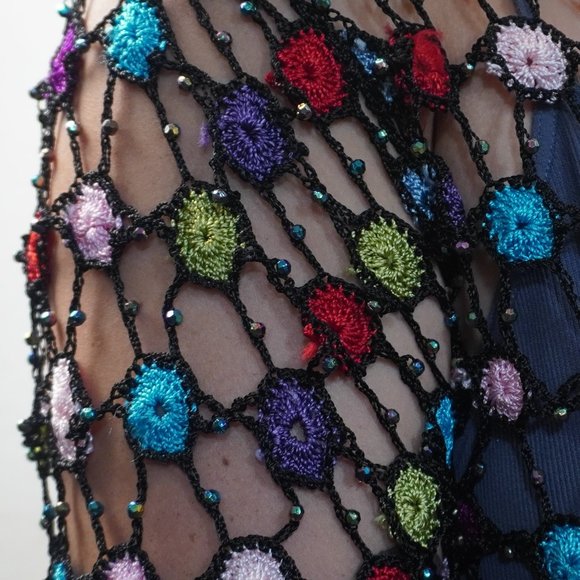 Crocheted cardigan - Picture 7 of 8